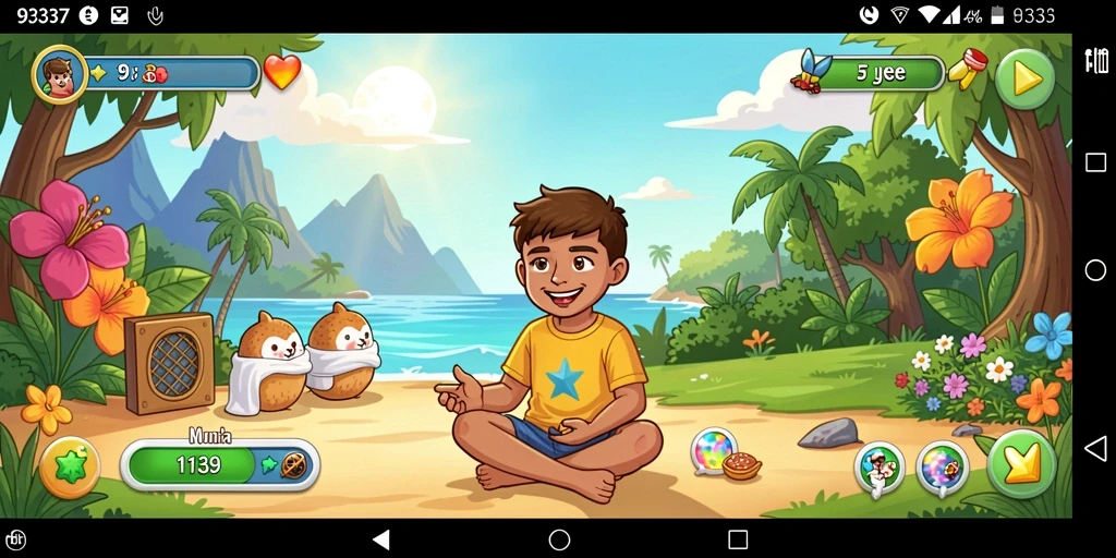 Tampilan gameplay <strong>93337</strong> yang mengasyikkan dan penuh warna.