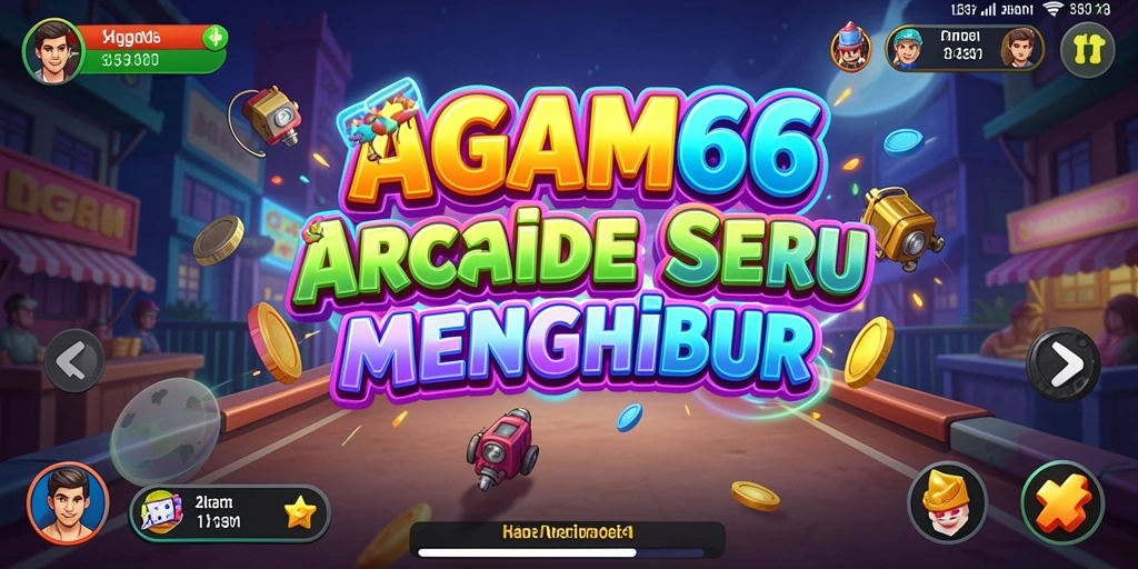 Screenshot gameplay AGAM66 yang menampilkan akselerasi dan keseruan saat bermain.