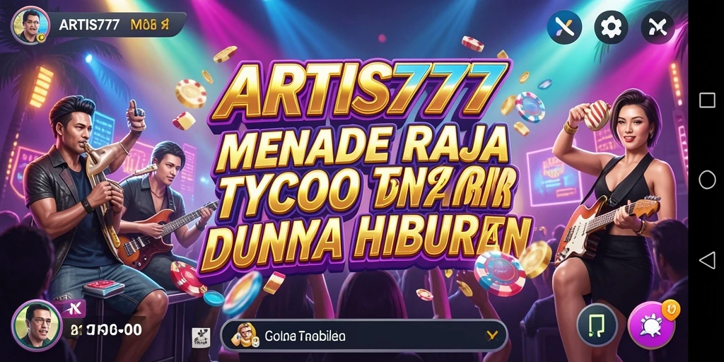 Tangkapan layar menunjukkan pengelolaan artis di <strong>ARTIS777</strong> dalam aksi.