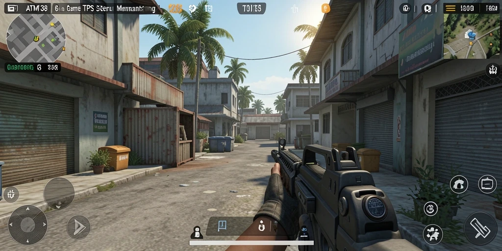 Tampilan gameplay TPS yang memukau di ATM138.
