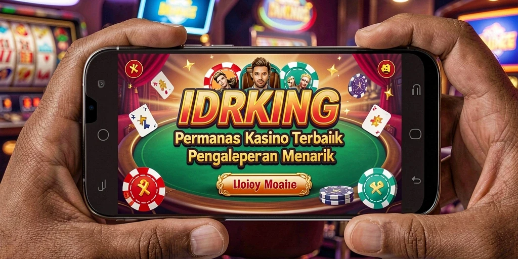 Gameplay menyenangkan IDRKING dengan berbagai pilihan permainan Kasino.