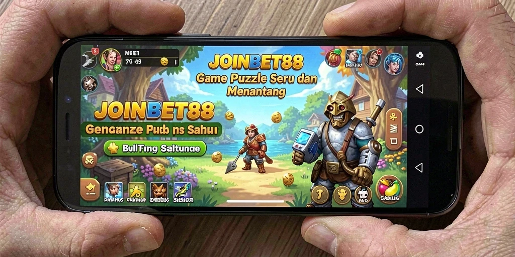 Screenshot bermain JOINBET88 yang menampilkan tantangan Puzzle yang menarik.