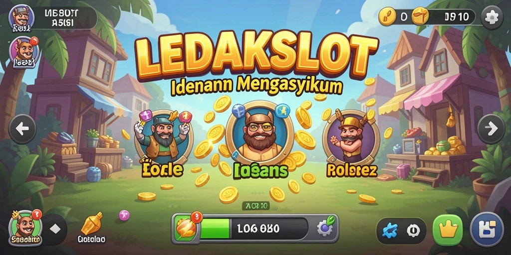 Screenshot menampilkan gameplay seru LEDAKSLOT yang menarik.