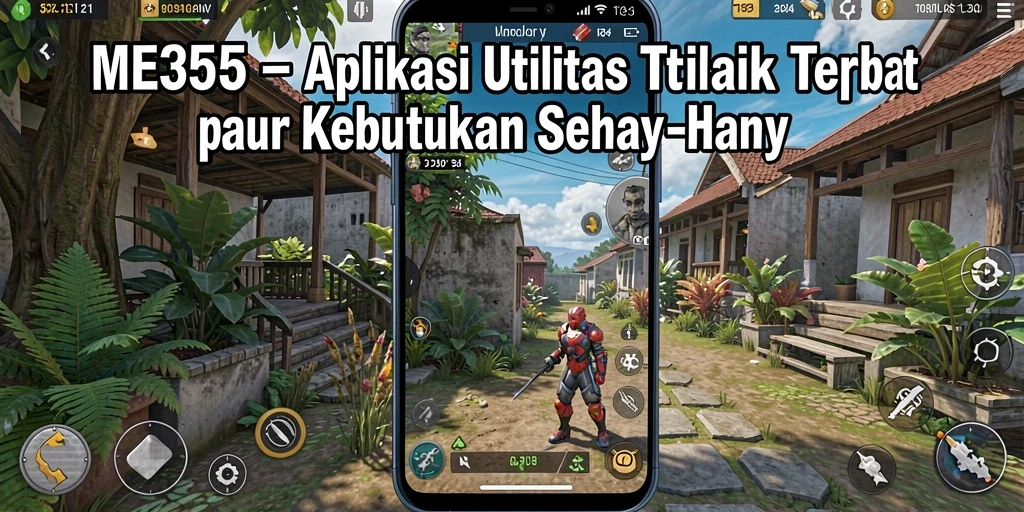 Screenshot ME355 menunjukkan antarmuka pengguna yang menarik dan fungsional.