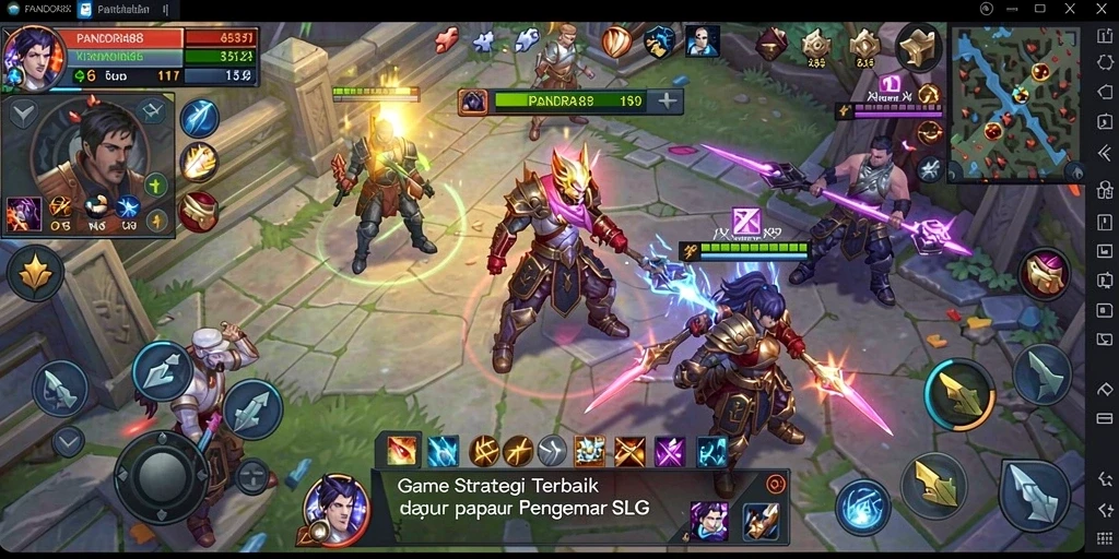 Tampilan menarik dari gameplay PANDORA88 menunjukkan strategi yang unik.