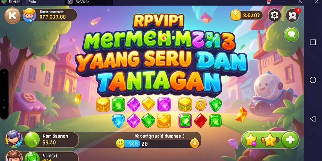 Tampilan gameplay seru dalam RPVIP1 dengan grafis yang memukau.