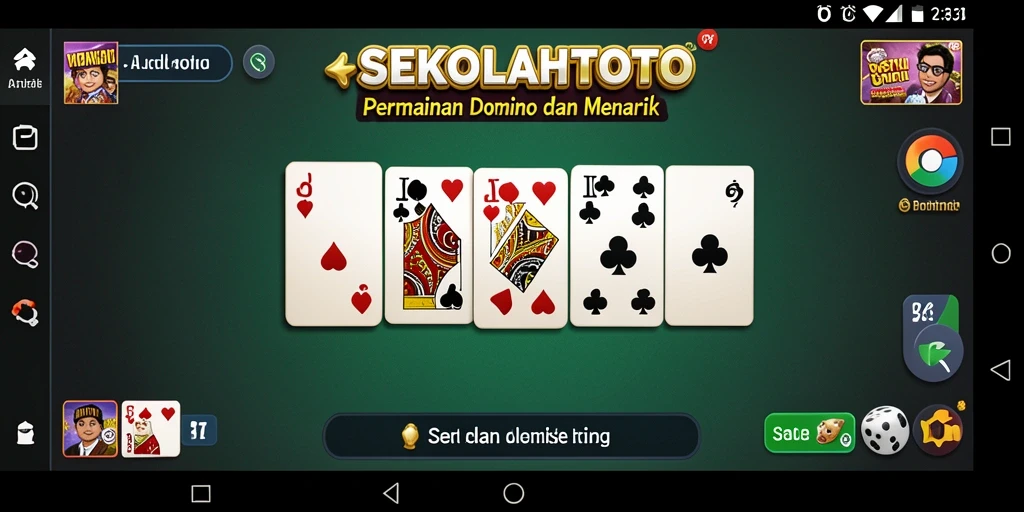Tampilan gameplay seru di SEKOLAHTOTO dengan pemain aktif.