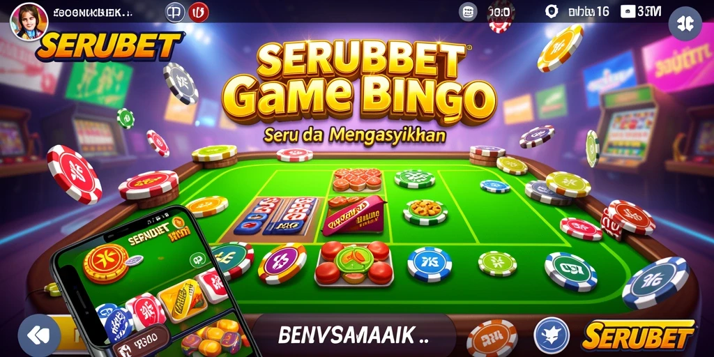 Tampilan menarik dari gameplay SERUBET yang seru.