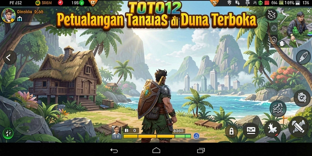 Gameplay TOTO12 yang menakjubkan dalam dunia terbuka.