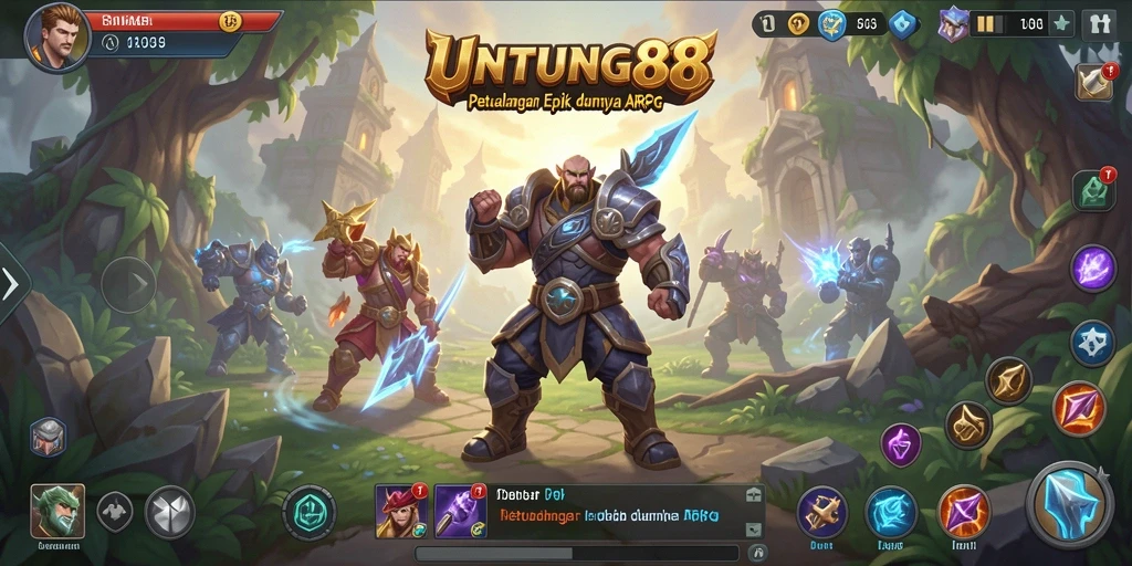 Tampilan gameplay UNTUNG88 yang memikat dan seru dalam dunia ARPG.
